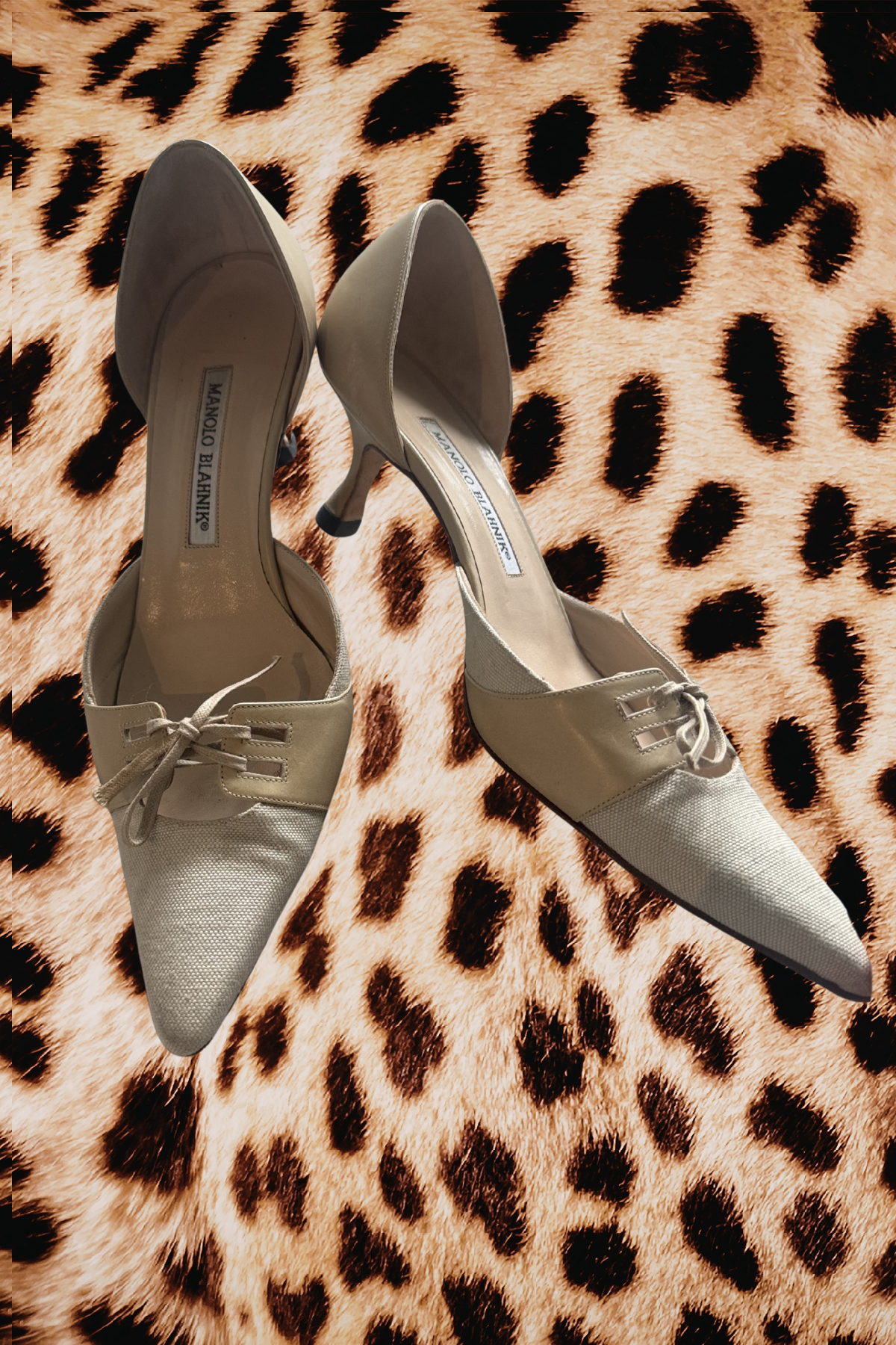 Vintage Manolo Blahnik Kitten Heels