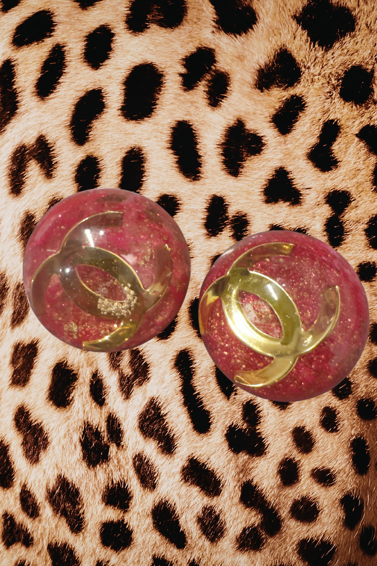 Vintage Chanel Barbie Collection Earrings